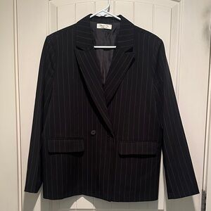 NWOT Doe & Rae Pinstripe Blazer